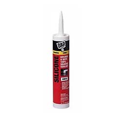 DAP 100% Kitchen & Bath Silicone Sealant - White