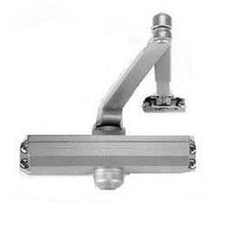 Norton Adjustable Door Closer - Aluminum Finish