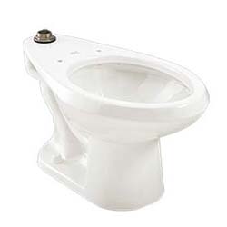 American Standard Madera Elongated Flush Valve Toilet