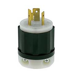 Leviton 20A, 125V NEMA L5-20P Locking Plug