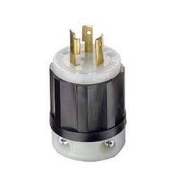 Leviton 20A, 250V NEMA L6-20P Locking Plug