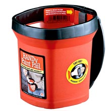 Quart Handy Paint Pail w/Brush Magnet