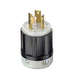 Leviton 30A, 125V NEMA L5-30P Locking Plug