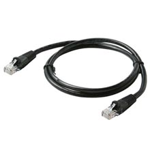 10' CAT 5e Patch Cable - Black