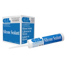 Silicone Sealant Caulking 10.3 oz. Cartridge - Clear