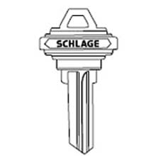 Schlage 6-Pin, K-Keyway Key Blanks, Box of 50