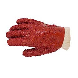 PVC Rough Surface Gloves for Drain Cable