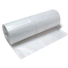 20' x 100' 4 Mil Clear Plastic Sheeting