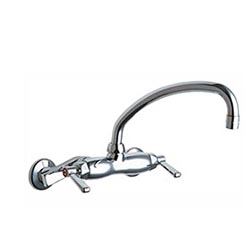 Chicago Wall Mount Service Faucet w/9