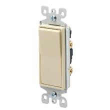 Leviton 15A Decora Toggle Switch - Ivory