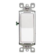 Leviton 15A Decora Toggle Switch - White