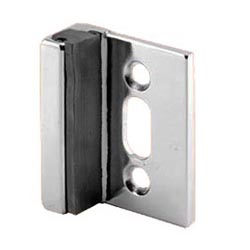 Flat Strike & Keeper for Square Edge Concealed Latch