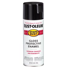 Rust-Oleum Gloss Black Enamel Spray Paint