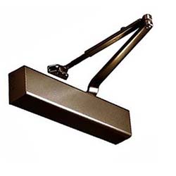 Grade 1 Barrier Free Adjustable Door Closer w/ Full Cover - Duro Finish