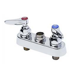 T&S Deck Mount Faucet Less Spout, 3-1/2