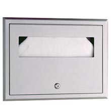 Bobrick Classic Series Recessed Seat Cover Dispenser