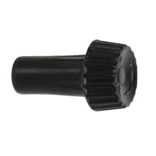 Light Turn Knob - Black Plastic