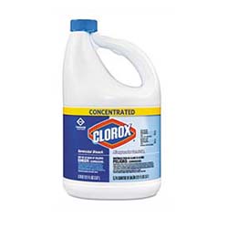 Clorox 121 oz Concentrated Germicidal Bleach, Case of 3