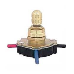 3 Way Brass Canopy Switch, 3/8