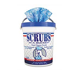 Bucket SCRUBS Hand Cleaner Towels