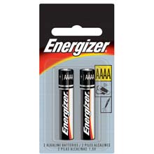 Energizer AAAA Alkaline Battery, Pack of 2