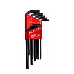 Eklind 13 Piece Long Hex L-Key Set, 0.050