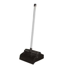 Black Plastic Lobby Dust Pan | Janitorial | AMSCO Online Store