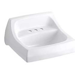 Kohler Kingston Wall Mount Sink, 4