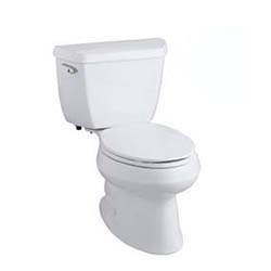 Kohler Wellworth 1.28 GPF Elongated Toilet - White