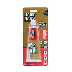 Liquid Nails 4 oz Squeeze Tube Small Projects Adhesive