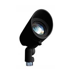 20W, 12V Directional Spot Light w/Hood - Black