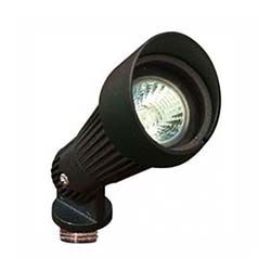 20W, 12V Directional Spot Light w/Hood - Black