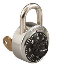 Master Lock Combination Padlock w/Control Key