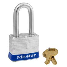 Master Lock No. 3 Padlock, 1-1/2