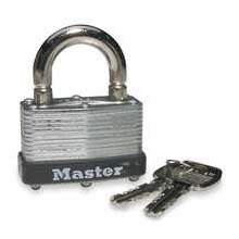 Master Lock No. 500 Padlock Breakaway Shackle - Keyed Alike