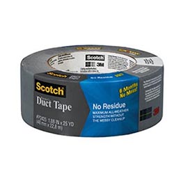 Scotch Tough No Residue Duct Tape, 1.88