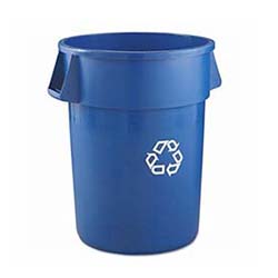 Rubbermaid 44 Gal. Brute Blue Recycling Container