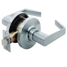 Pioneer Series Passage Lever Lockset - Satin Chrome