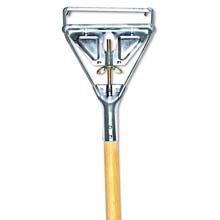 Quick Change Metal Head Wooden Mop Handle