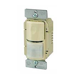 Watt Stopper 120/277V Automatic Wall Switch - Ivory