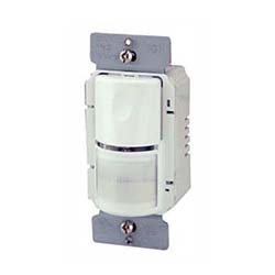 Watt Stopper 120/277V Automatic Wall Switch - White