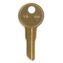 Yale Y11 Brass Key Blank, Box of 50